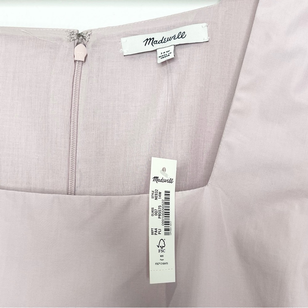 Babydoll Dress Pale Lilac Plus Size 14W NWT - Picture 4 of 8